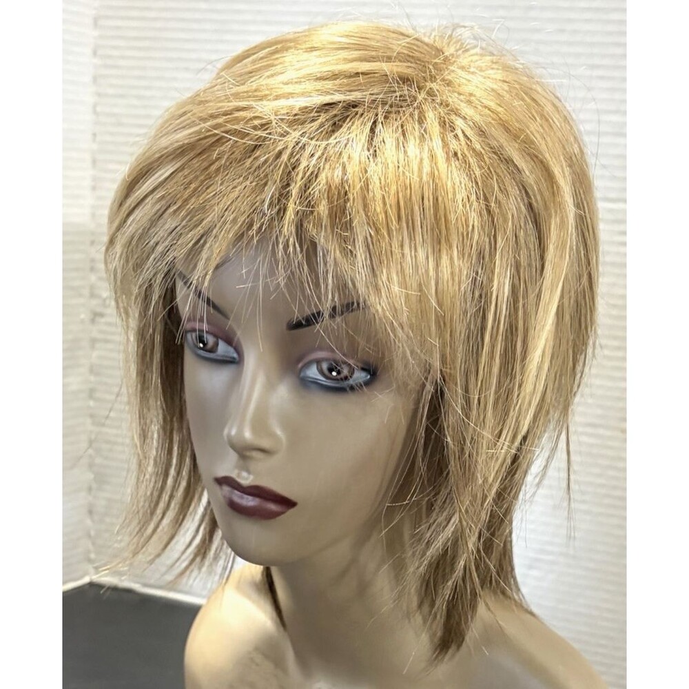 Paula Young Reggie Layered Punky Shag Wig Buttered Toast 10/26 Ombre NWT